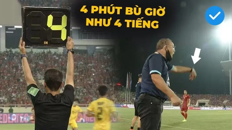 Những gi&acirc;y ph&uacute;t b&ugrave; giờ c&oacute; thể ảnh hưởng đến kết quả