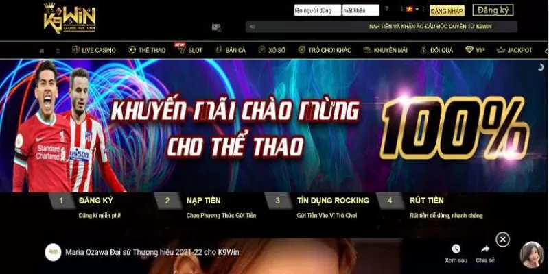 C&aacute;c chương tr&igrave;nh ưu đ&atilde;i lớn tại K9win